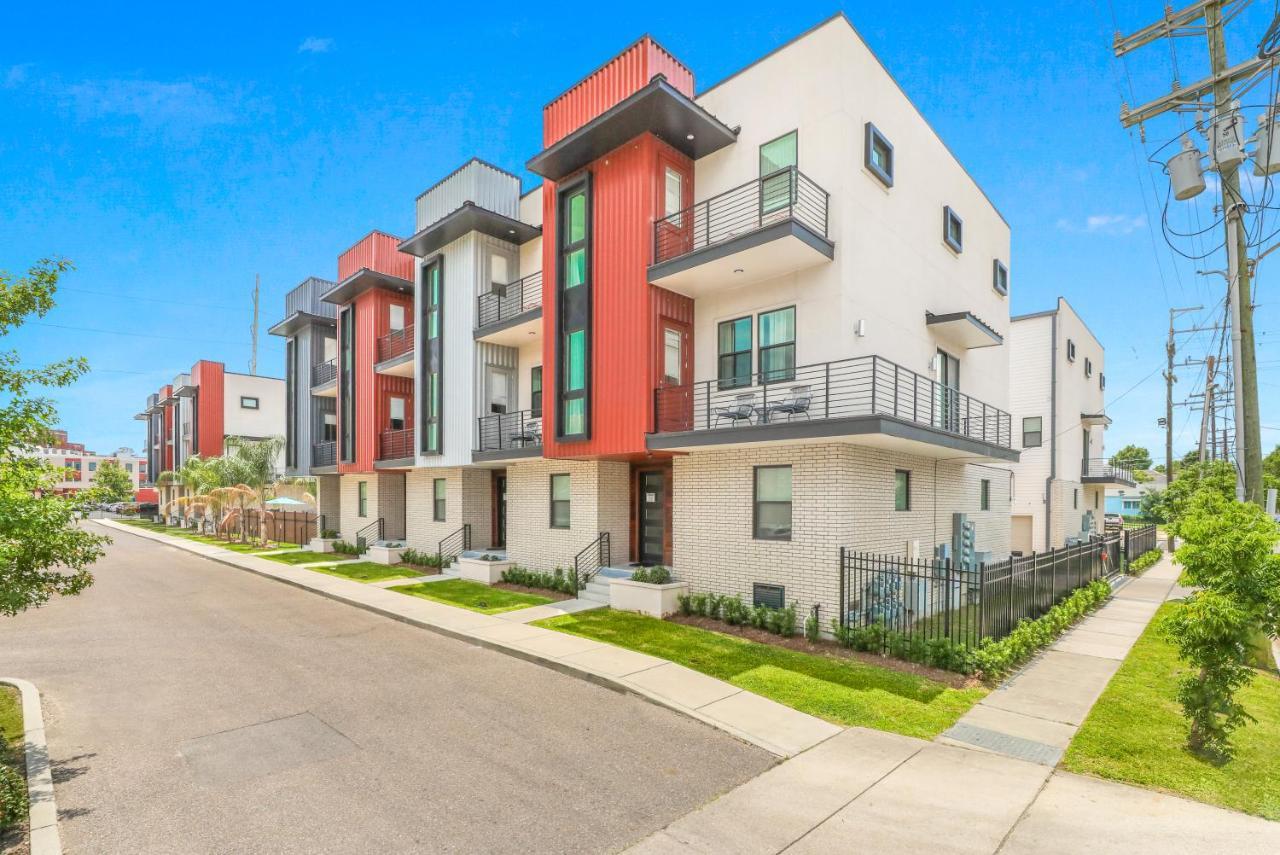 Modern 4Br Townhouse In Bienville Villas New Orleans Eksteriør billede